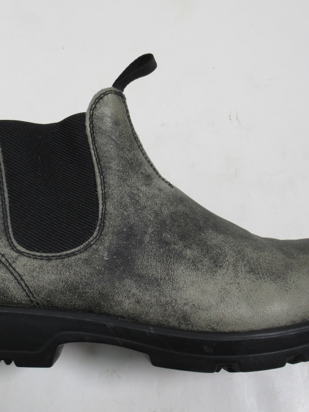 Frau Men's Chelsea Leather Boots Rustic Black 9 US M / 8 UK / 42 EU